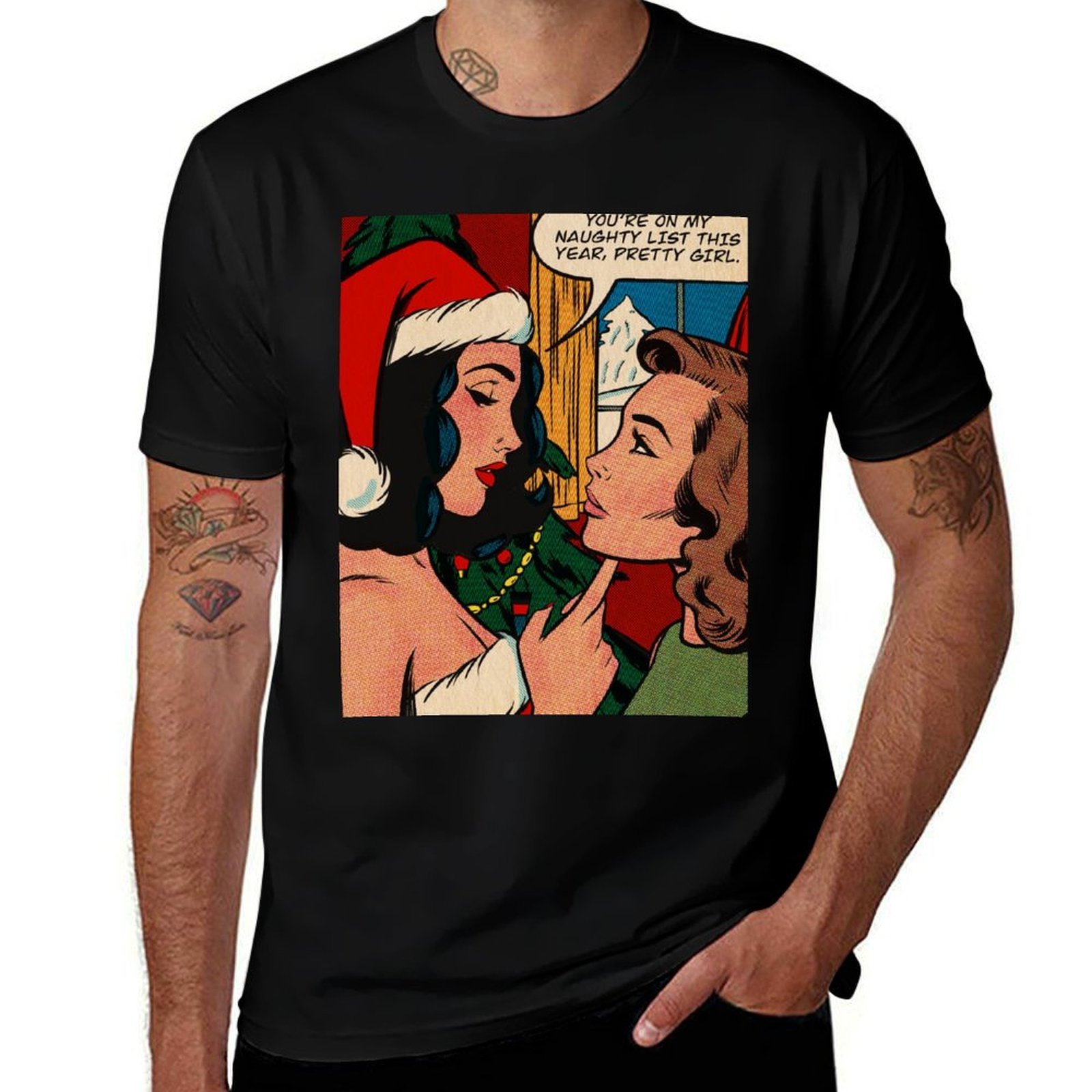 Outdoor Sports List - Naughty list T-shirt Outdoor Activity Sport