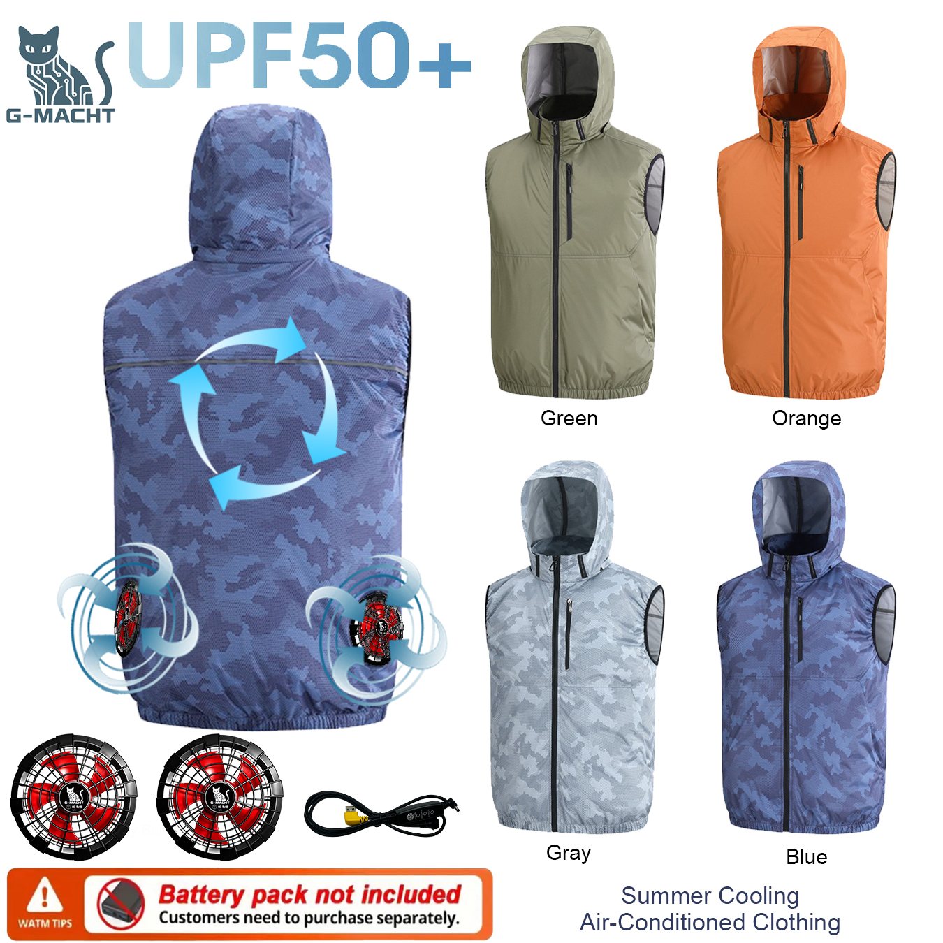 Outdoor Sport Jacket Women'S - Zomer Sport 12V/5V Fan Airconditioning Cool