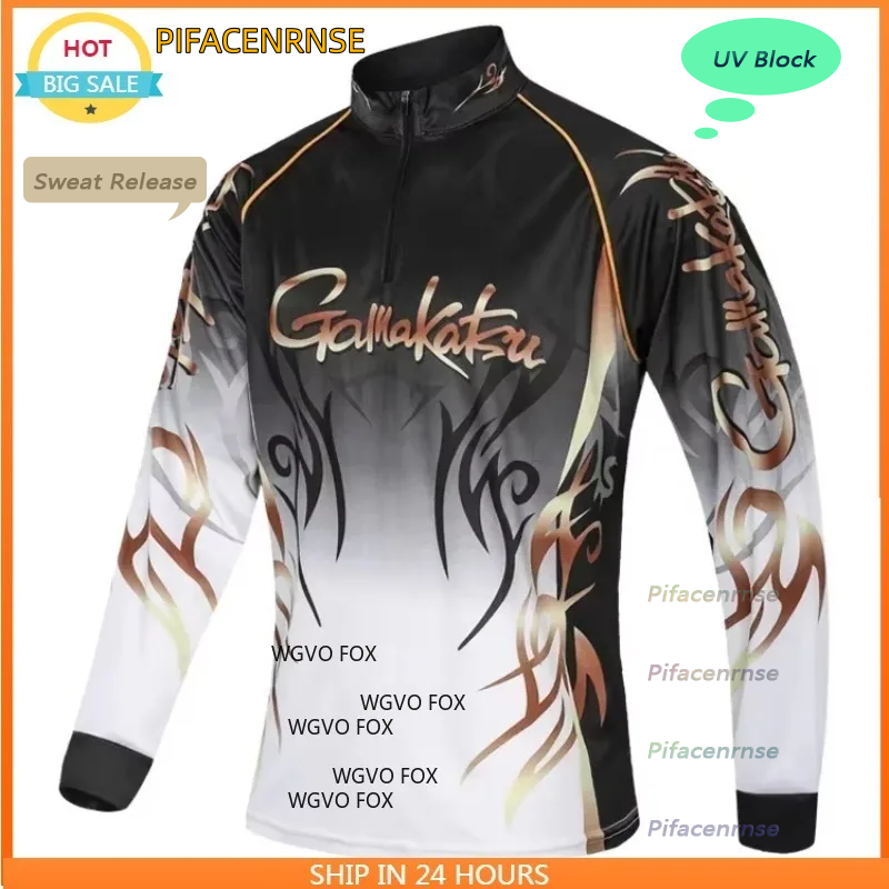 Outdoor Sport Clothing Brands - Nieuwe merkvisshirts Outdoor Sport Sneldrogende herenviskleding