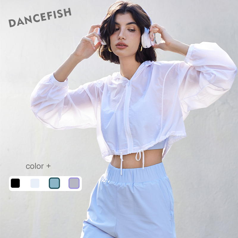 Outdoor Sport Jacket Women'S - Dansvis Nieuw Lichtgewicht Yogajack Met Losse