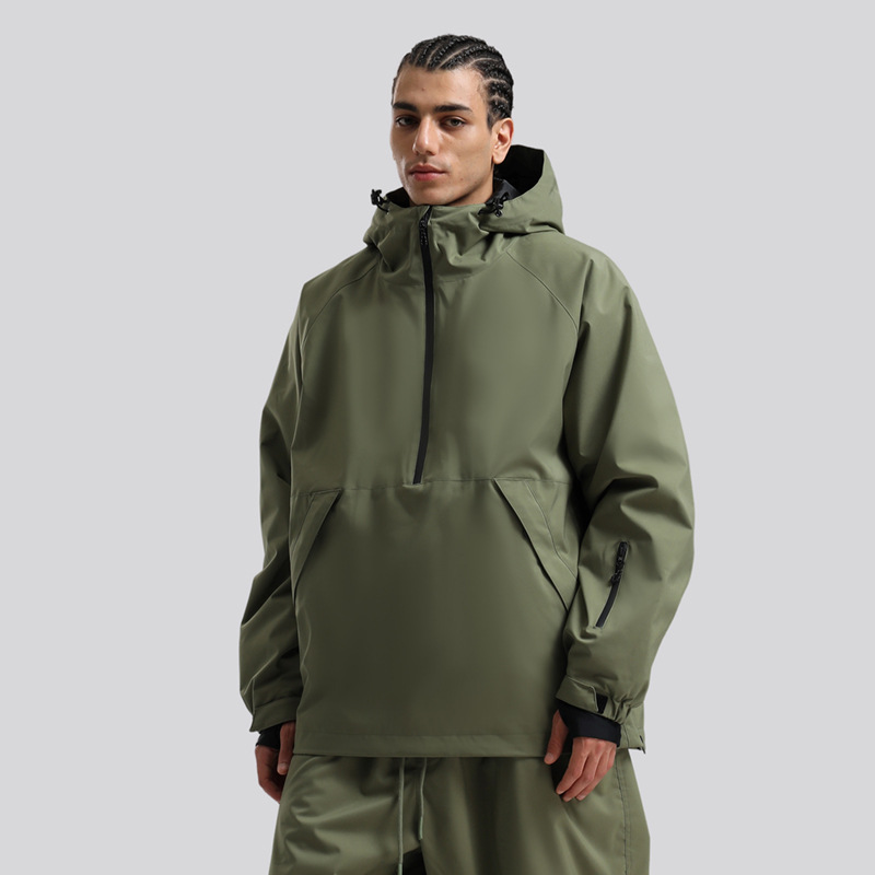 Outdoor Sport Jacket Women'S - Nieuwe losse winddichte waterdichte thermische ski-jas