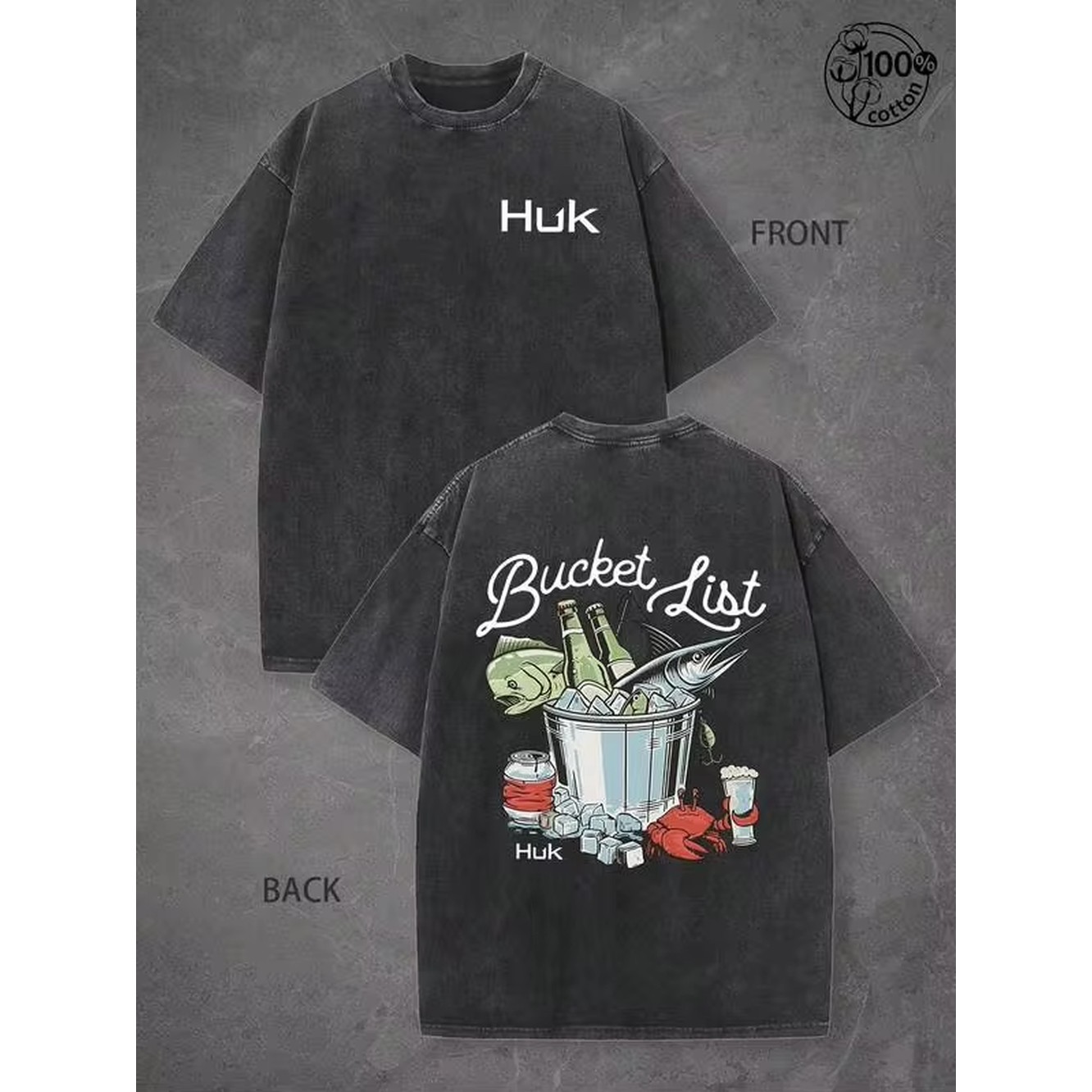 Huk Bucket List Fishing Crab B - Outdoor Sports List recensie en prijs